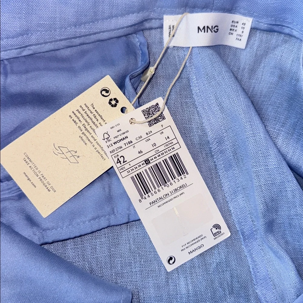 Mango‎ 312 Boreli Linen Trousers
